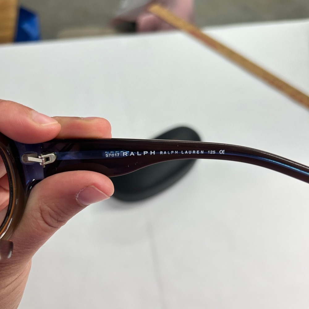 Ralph Lauren RALPH 7558/S Eyeglass Frames Tortoise Blue 57-17-125 No Lenses - Picture 4 of 7